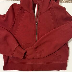 Lululemon Mulled Wine Cropped Scuba - Size XS